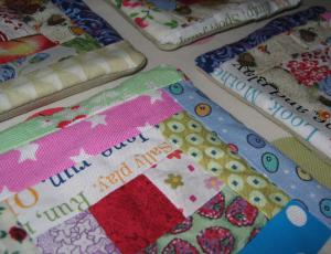 log cabin coasters