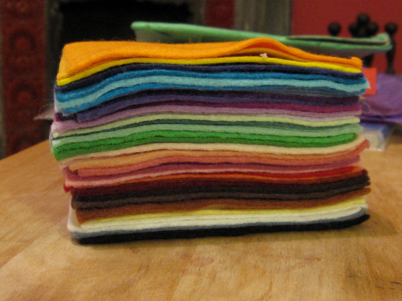 felt squares