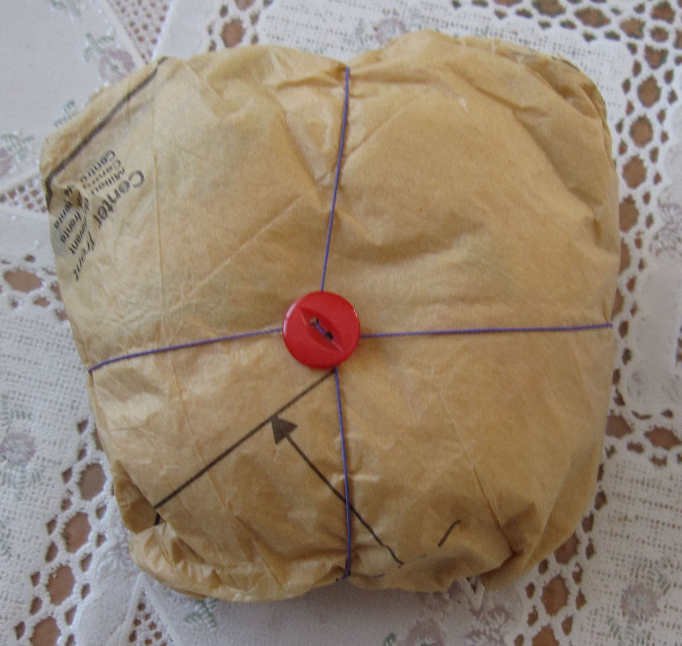wrapped parcel