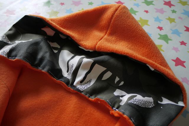 reversible hoodie