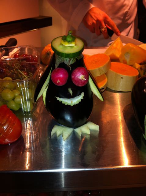 aubergine man