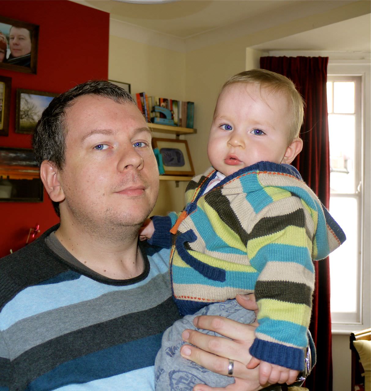 father and son