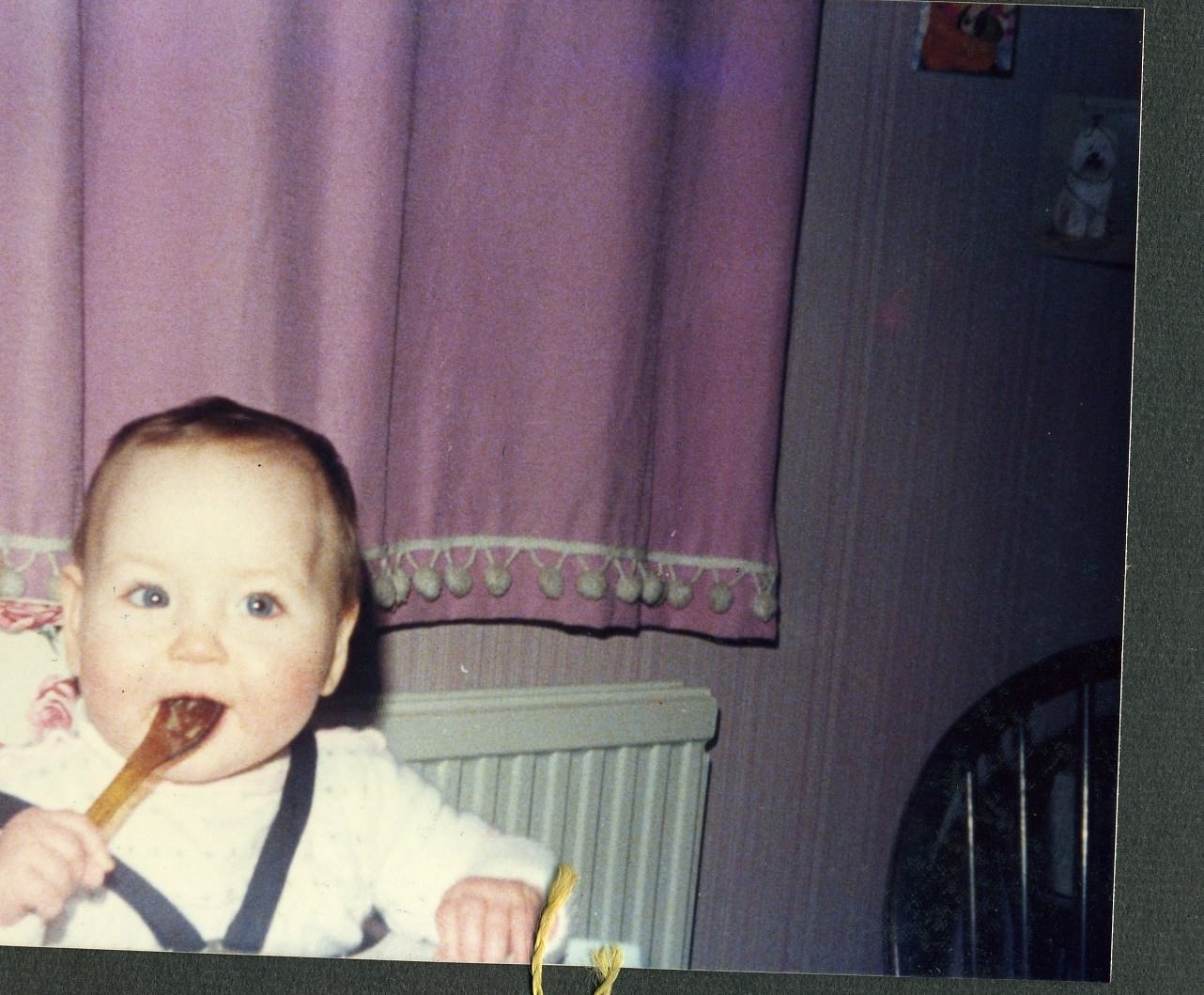 mummy with spoon