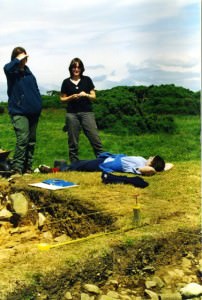 archaeological digging
