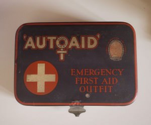 vintage first aid kit