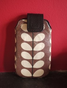 Orla Kiely iPhone cover