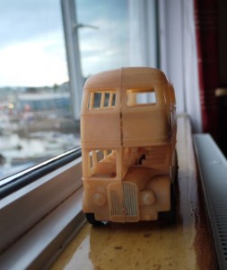 vintage London bus