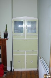 vintage kitchen cupboard