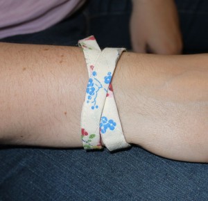 fabric bracelet