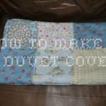 how to make a duvet cover
