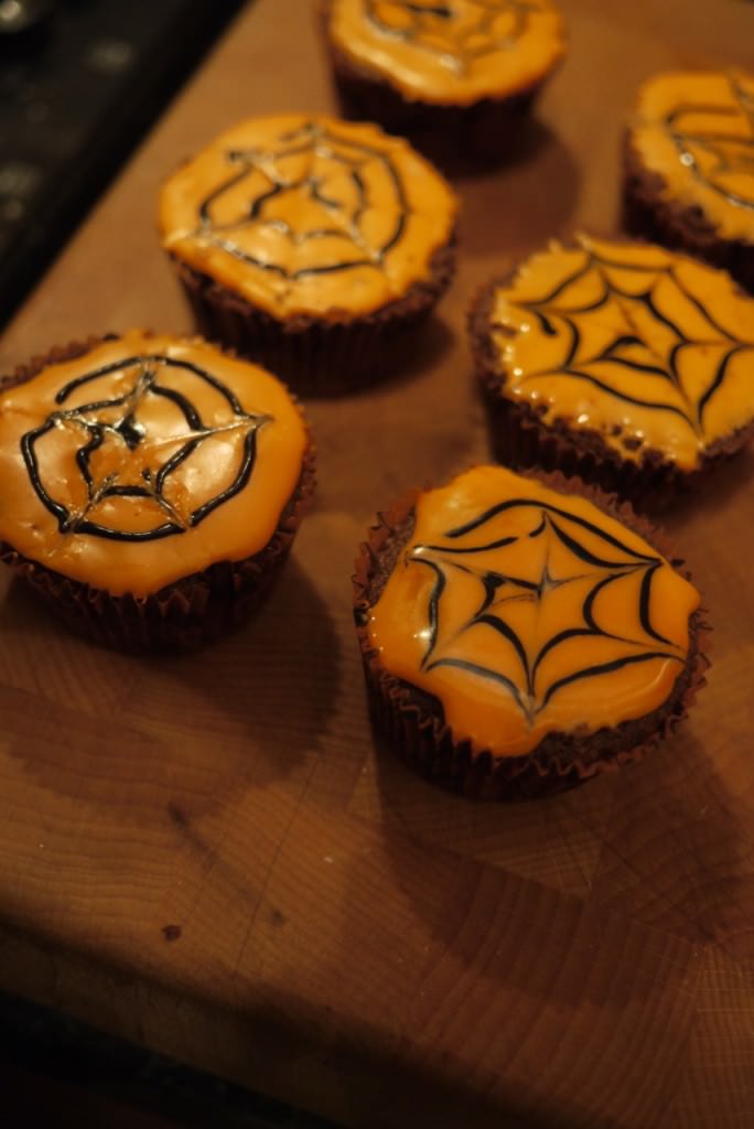 Halloween cupcakes
