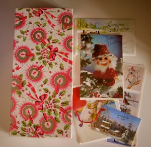 vintage christmas cards