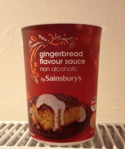 gingerbread sauce