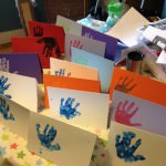 hand print card