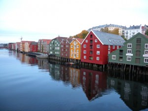colourful Trondheim