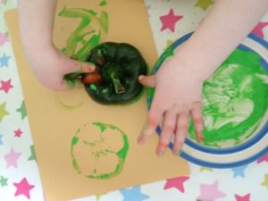 vegetable printing