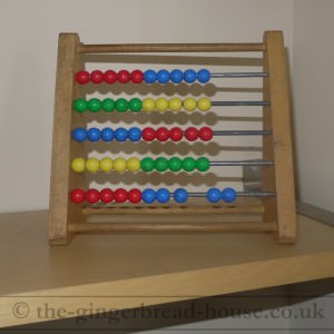 wooden abacus