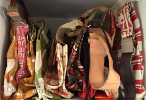 shelf of handbags shelf of handbags