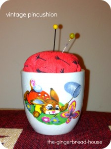 vintage pincushion