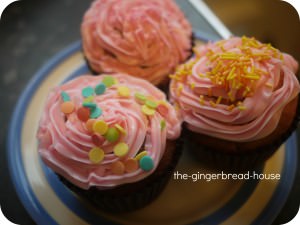 pink cupcakes