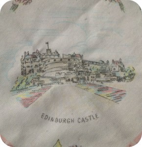 vintage tablecloth