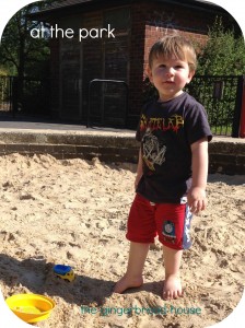 at the park