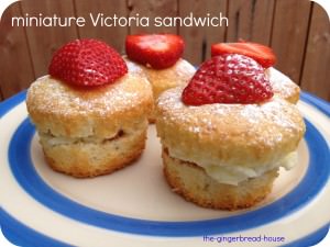 mini victoria sandwich