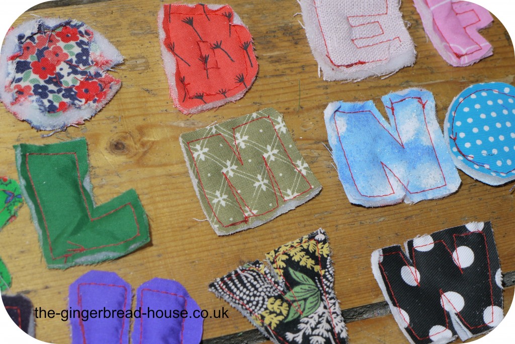 fabric alphabet fabric alphabet