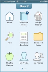 ProPoints iPhone app ProPoints iPhone app