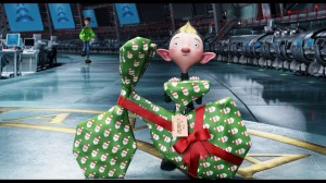 scene from Arthur Christmas with elf