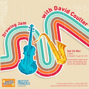 Drawing_Jam at South ken kids Festival poster