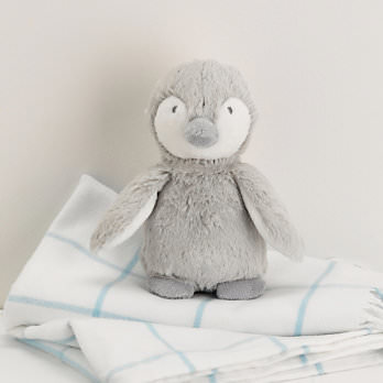 snowy penguin