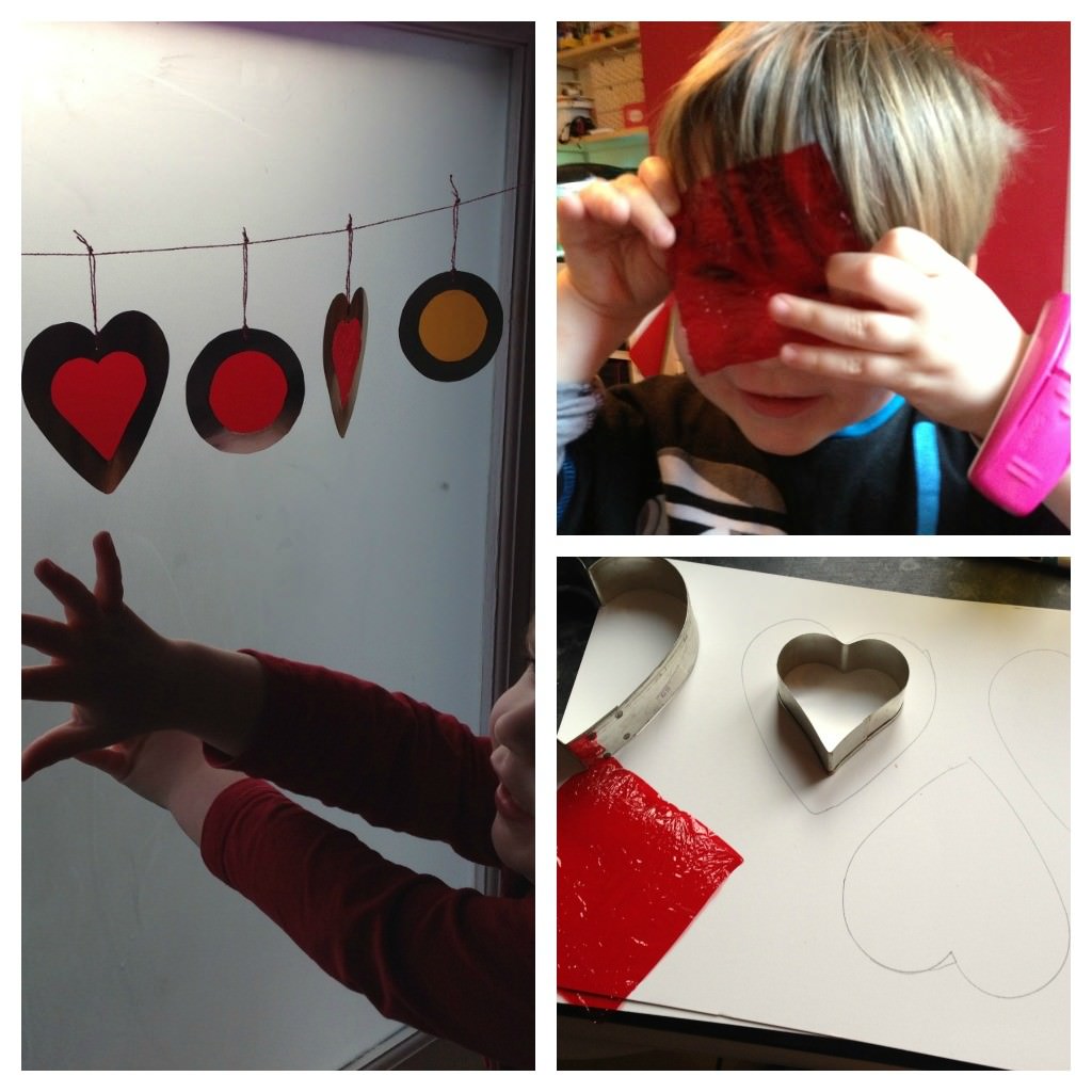 valentine sun catcher