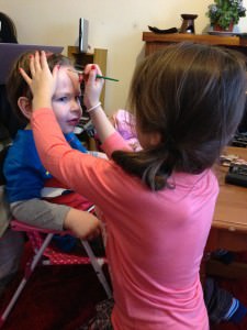 face painting