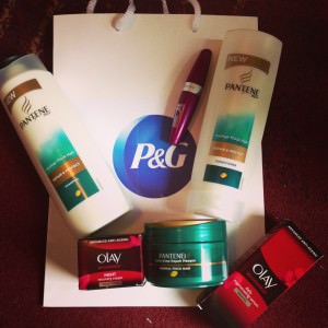 P&G goody bag