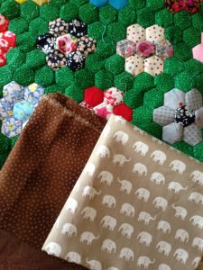 pretty patchwork fabric