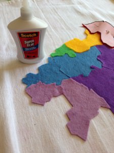 Scotch super glue craft