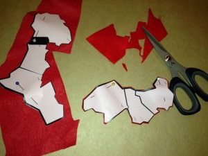 cutting felt
