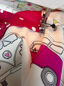 making a cushion