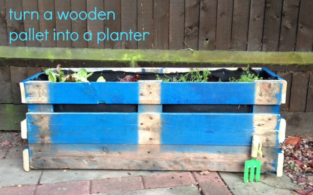 pallet planter