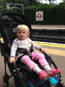Bugaboo Bee on the tube
