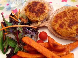 chickpea burgers