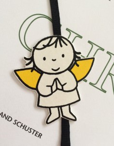 Dick Bruna Christmas angel bookmark