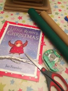 Little Robin's Christmas book cover