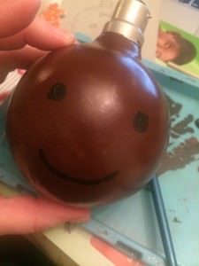 gingerbread lightbulb