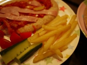 homemade pizzas