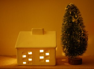 tea light house