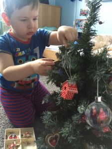 tree decorating