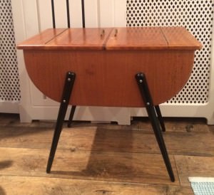 vintage sewing table