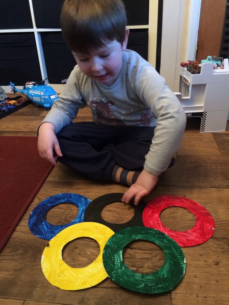 olympic rings craft
